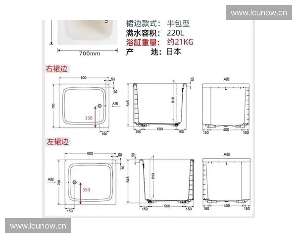 家装攻略解析浴缸多宽最合适打造舒适沐浴空间尺寸全指南